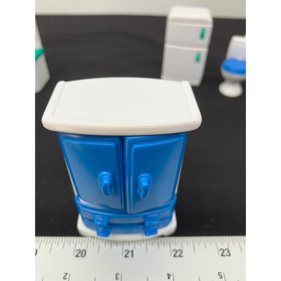 Keenway Happy Home Take Away Doll House Replacement Furniture Appliances White B - Picture 5 of 11